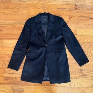 Women’s Zanella 100% Cashmere Black Jacket Blazer size 6